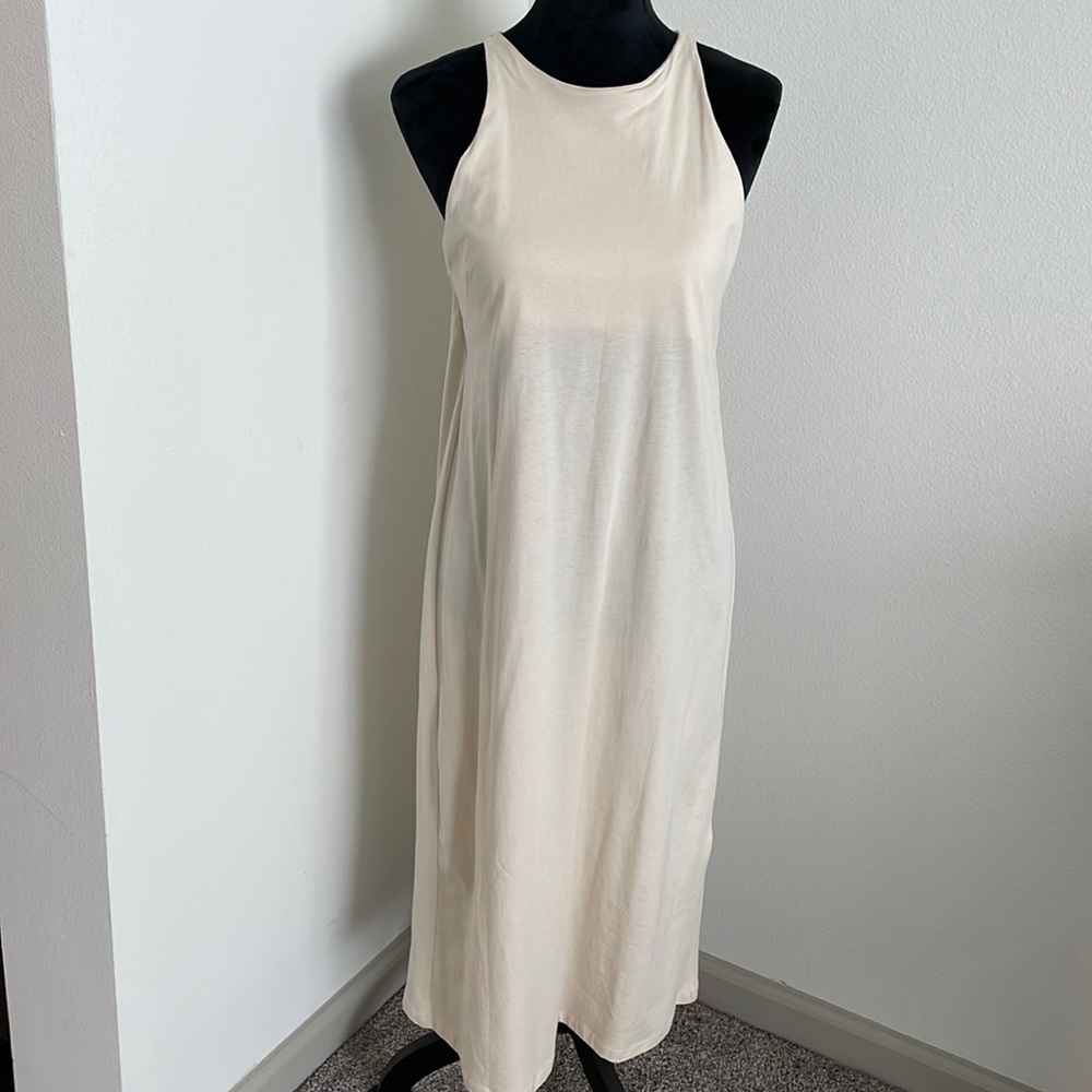 Cream ZARA MIDI Dress! NWT!